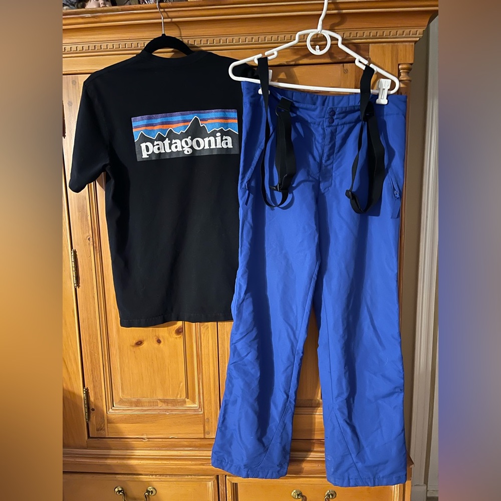 Men’s snow pants, size M